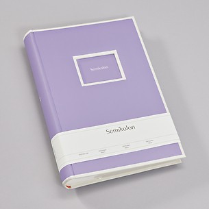 300 Pockets Album, lilac silk