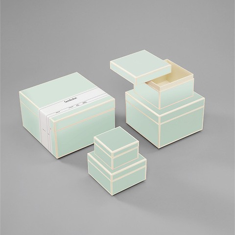 Set of 5 Gift Boxes Moss