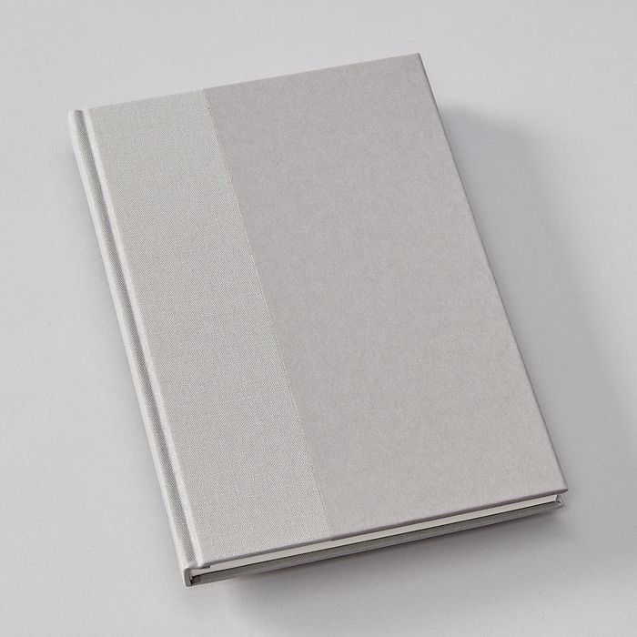 NA Notebook (A5) Moonstone, linen-paper, 172 p., 100g/m2, Dotted