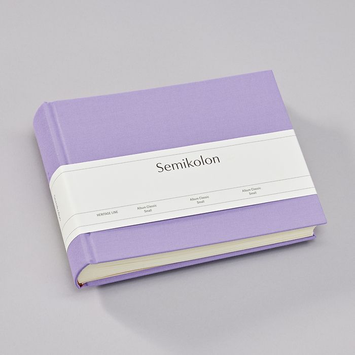 Album Classic Small, lilac silk