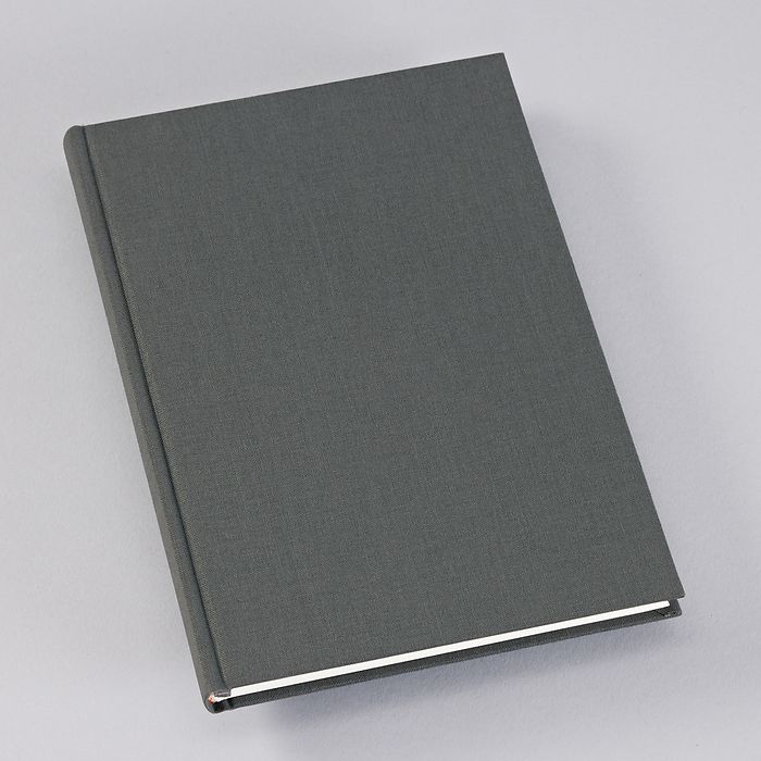 Notebook Classic (A5) plain, lava stone