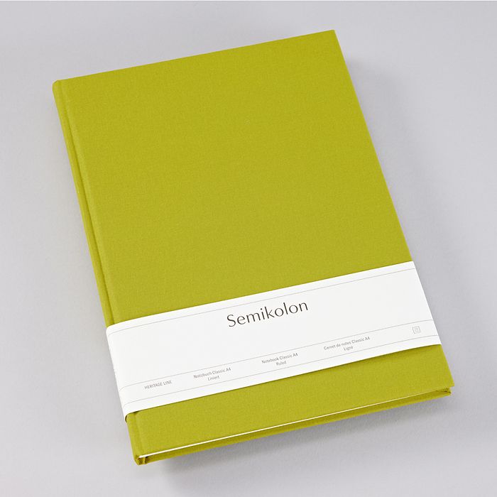 Notebook Classic (A4) ruled, matcha