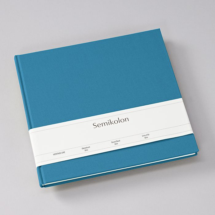 Guest Book Slim, Azzurro