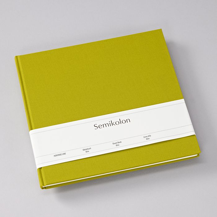 Guest Book Slim, matcha