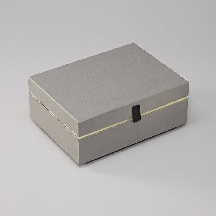 Premium Storage Box, One Line, Large, granit