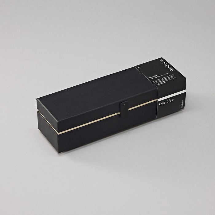 Premium Storage Box, One Line, Long, black