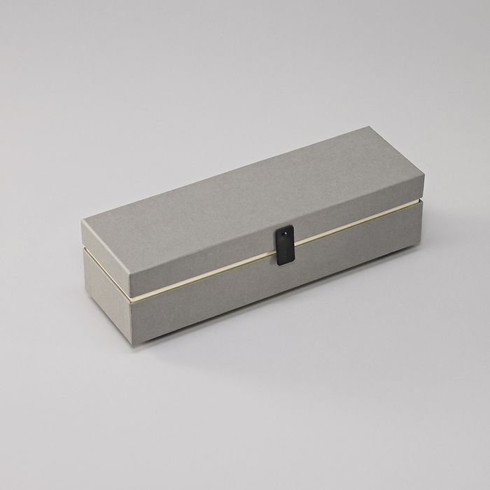 Premium Storage Box, One Line, Long, granit