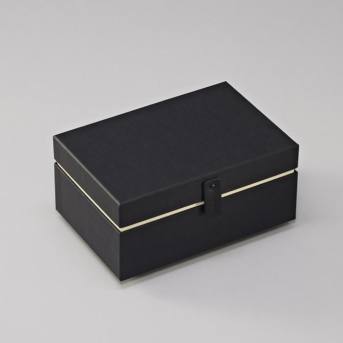 Premium Storage Box, One Line, Small, black