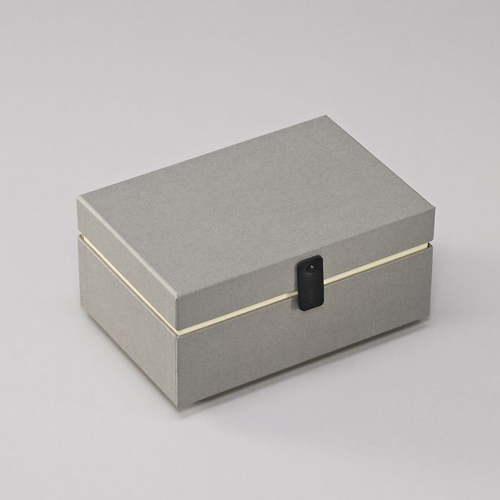 Premium Storage Box, One Line, Small, granit