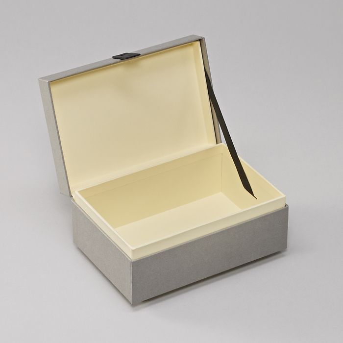 Premium Storage Box, One Line, Small, granit