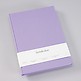 Notebook Classic (A4) plain, lilac silk